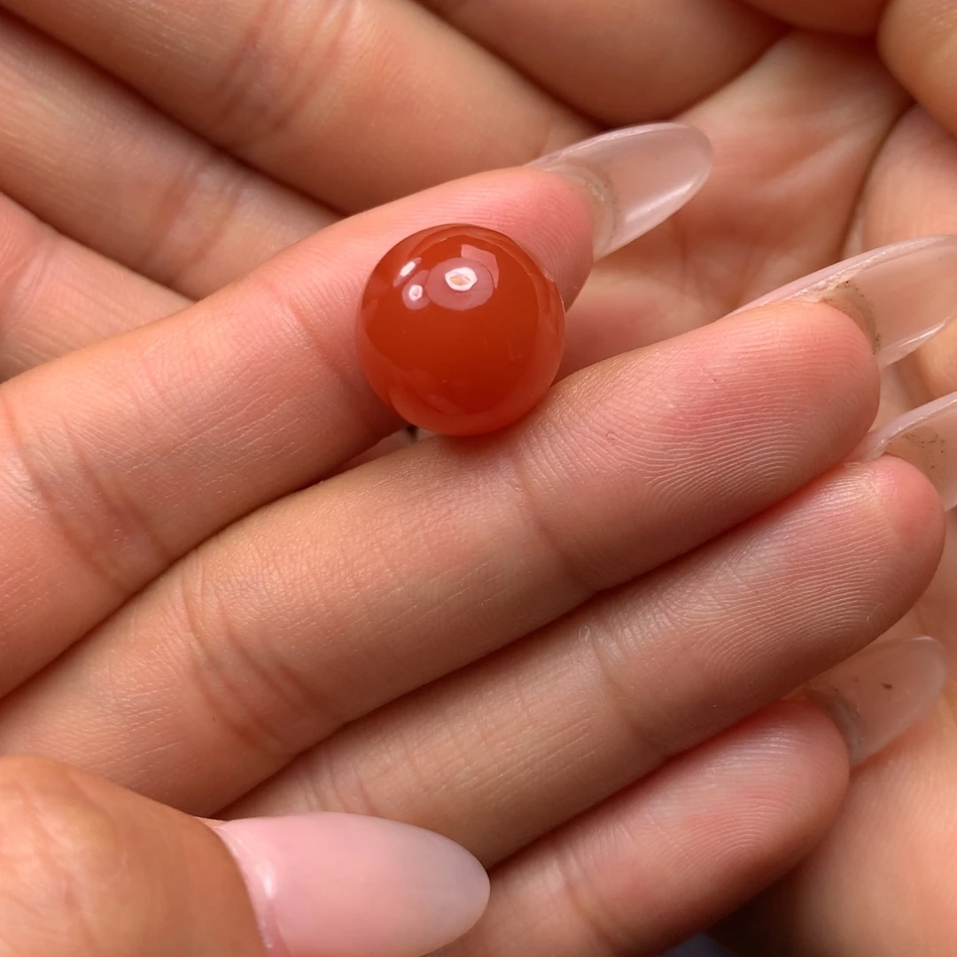 南红玛瑙珠子未镶嵌