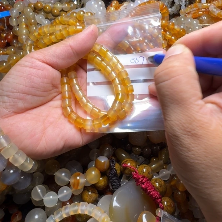 玛瑙/玉髓颈饰合金我**州0073