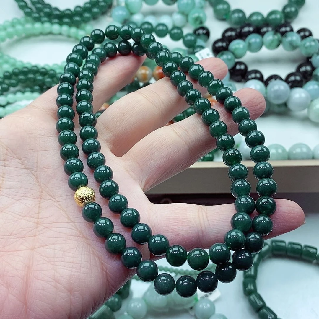 毛衣链未镶嵌翡翠