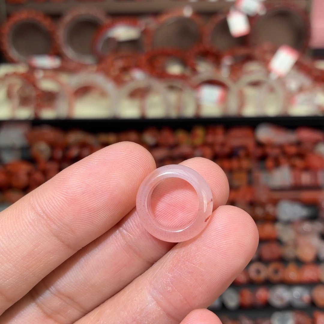 南红玛瑙未镶嵌颈饰跑环10+