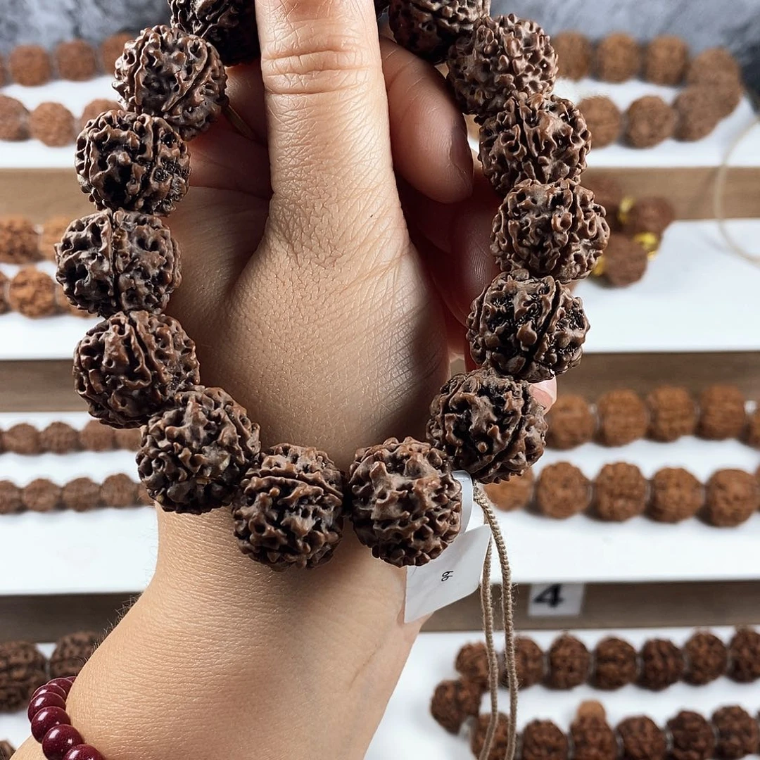 金刚菩提手串原生态闷墩大爆肉