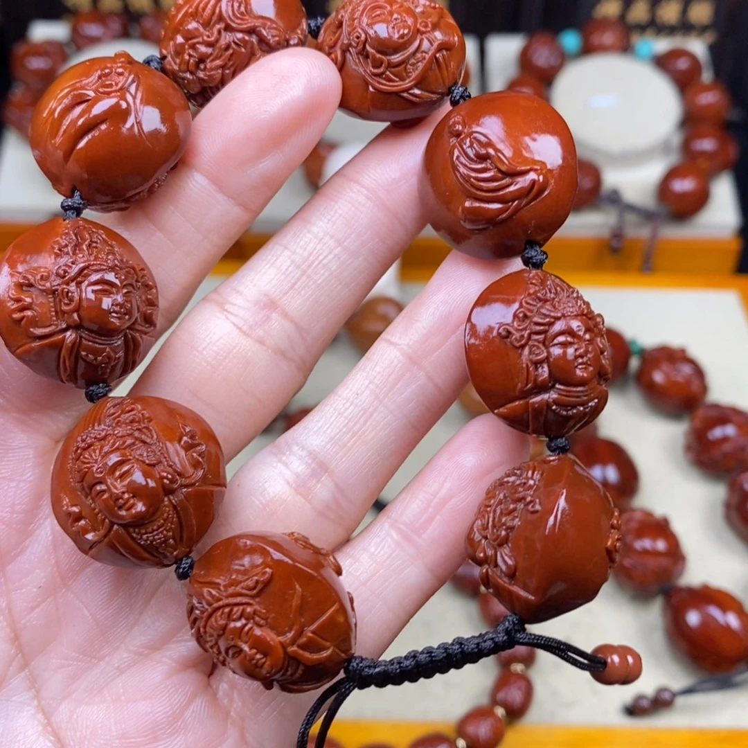 涛***橄榄核吊坠观音888