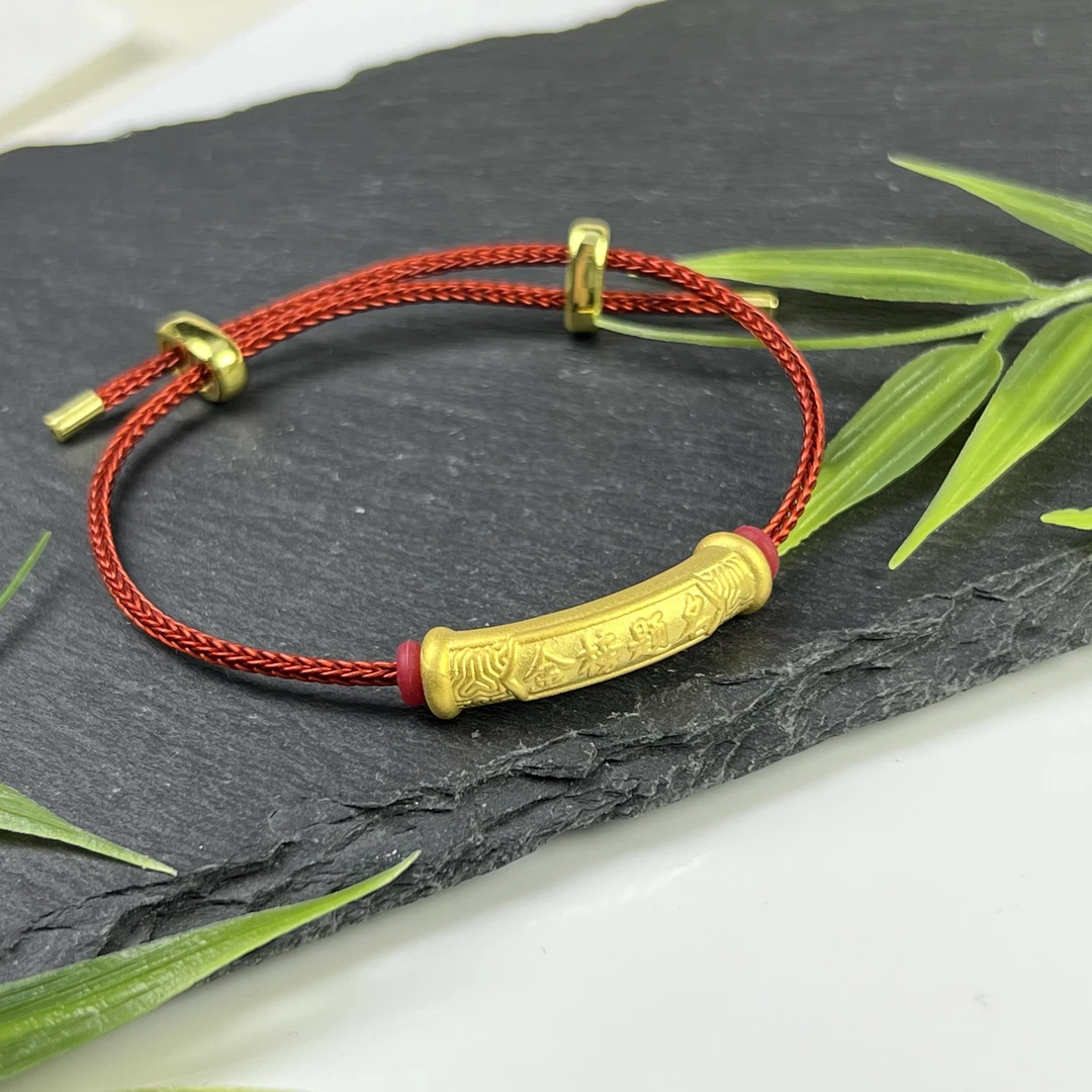 足银布艺银制品 【铭记珠宝】足银手绳30-2DM45H149