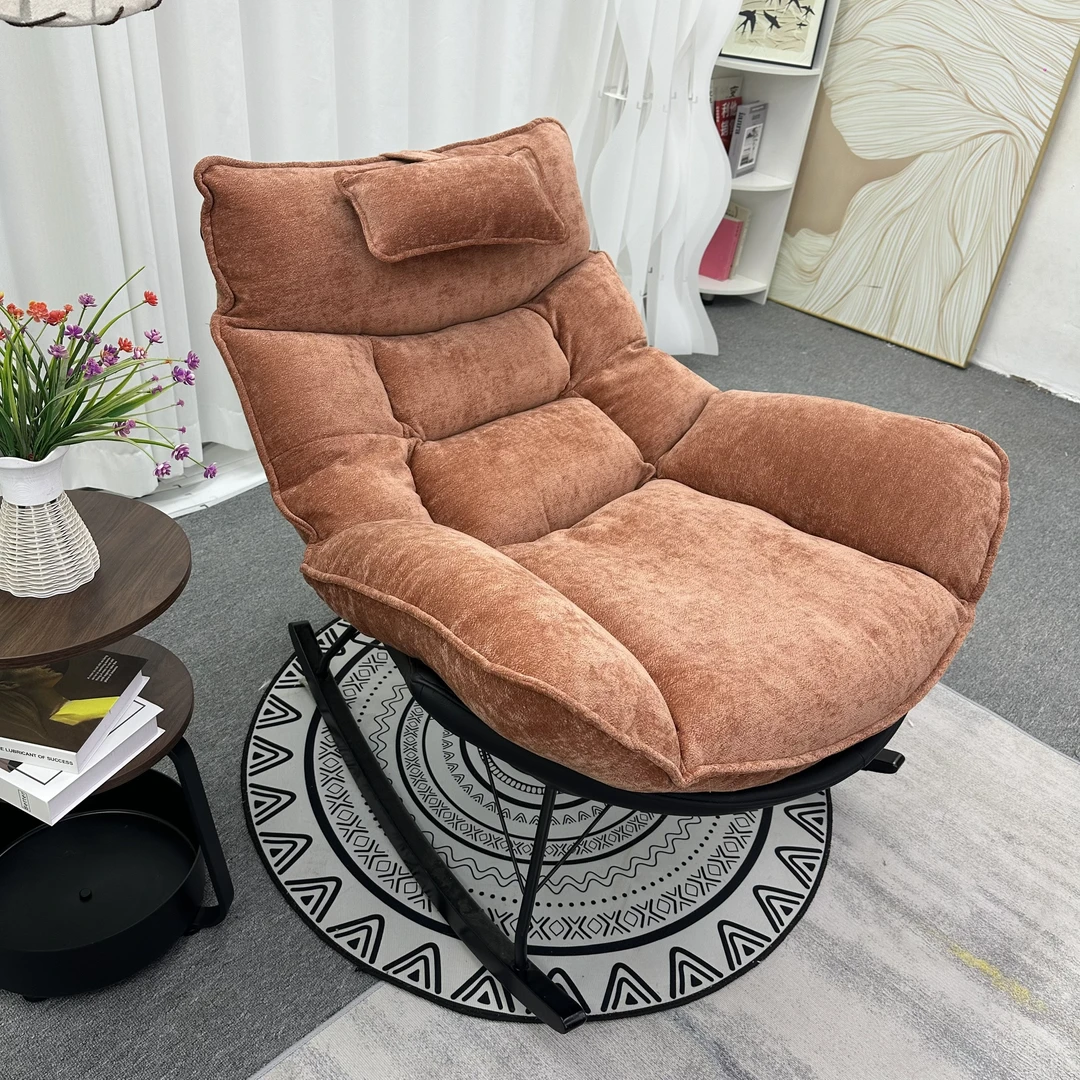 摇椅家用摇摇椅椅单人沙发椅可躺可坐休闲椅客厅躺椅阳台椅午睡椅