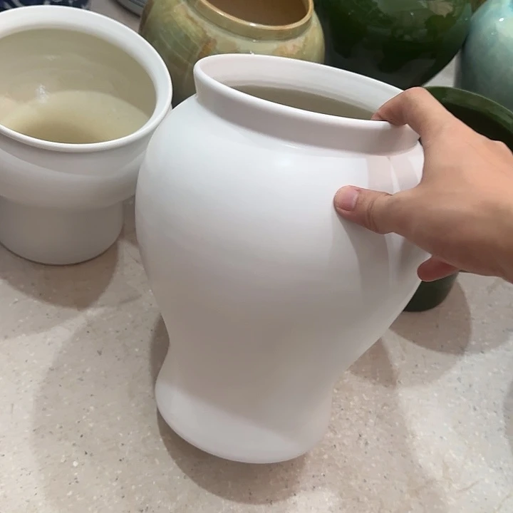 白泥花盆正品有孔