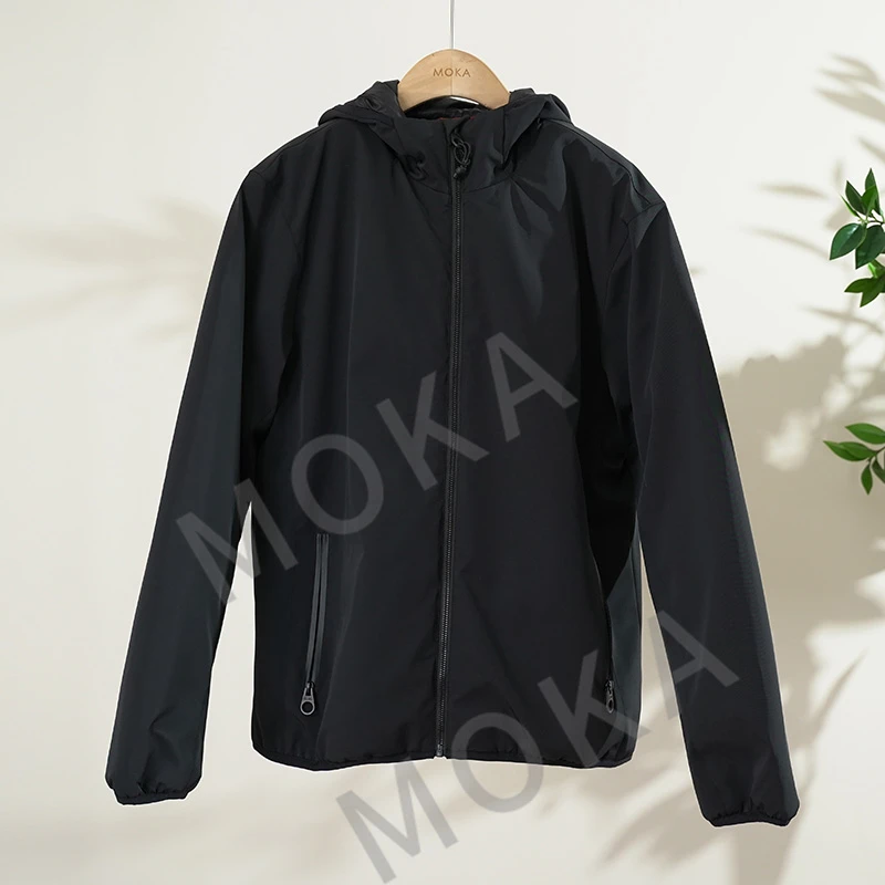 意大利外贸订单羊毛连帽男士外套（241713）2357