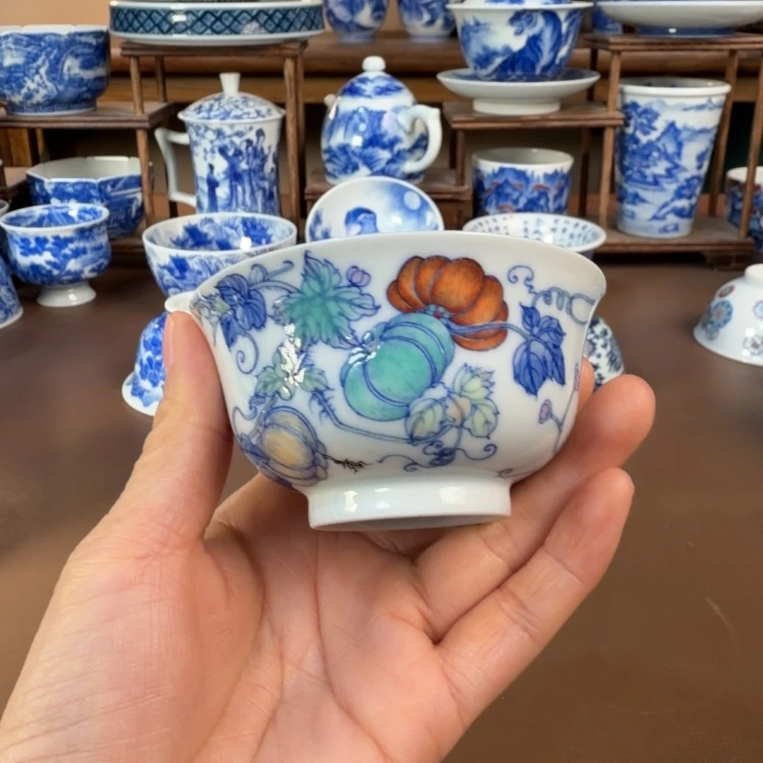 手***9景德镇陶瓷手工手绘