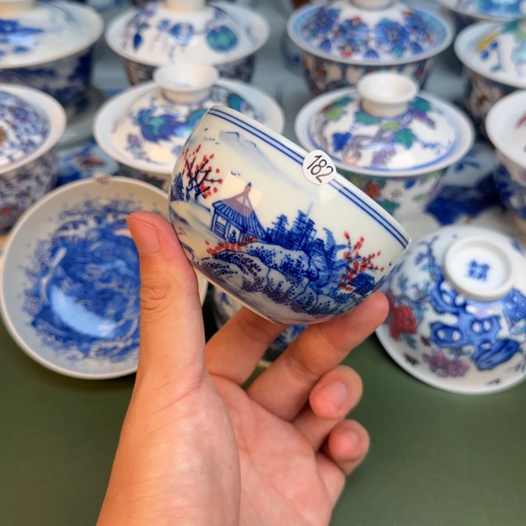 彦祖纯手工手绘茶具182