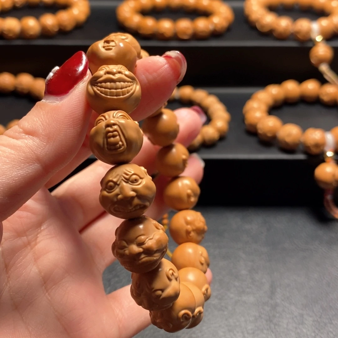 猴头核桃手串百态