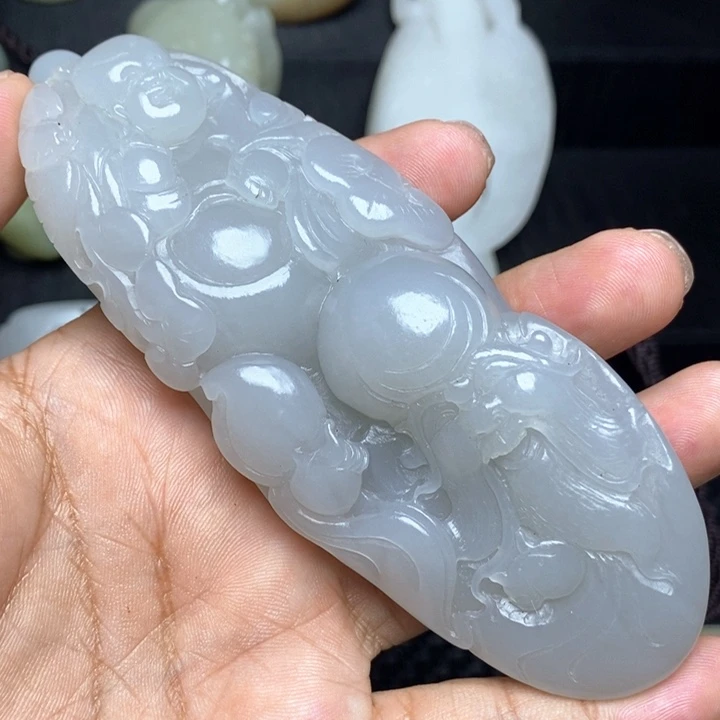 颈饰未镶嵌和田玉