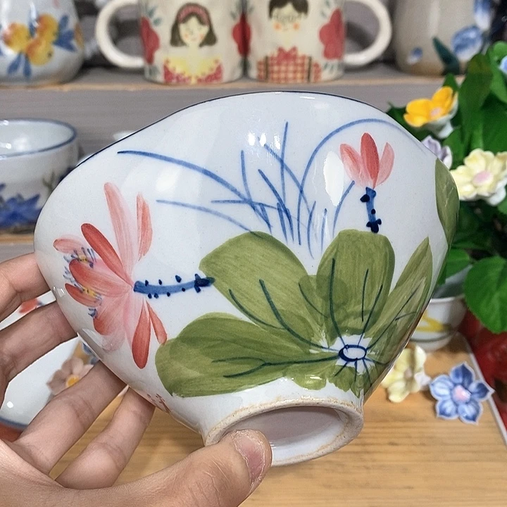 禾泥陶器手工手绘