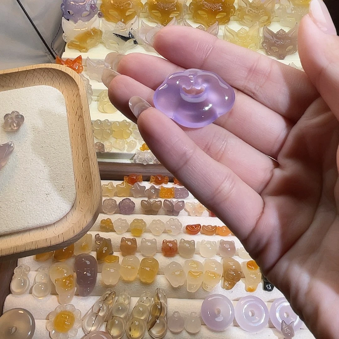 凡***七玛瑙/玉髓合金颈饰