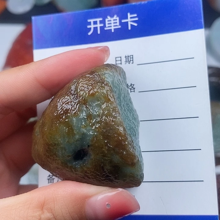 翡翠未镶嵌颈饰天然