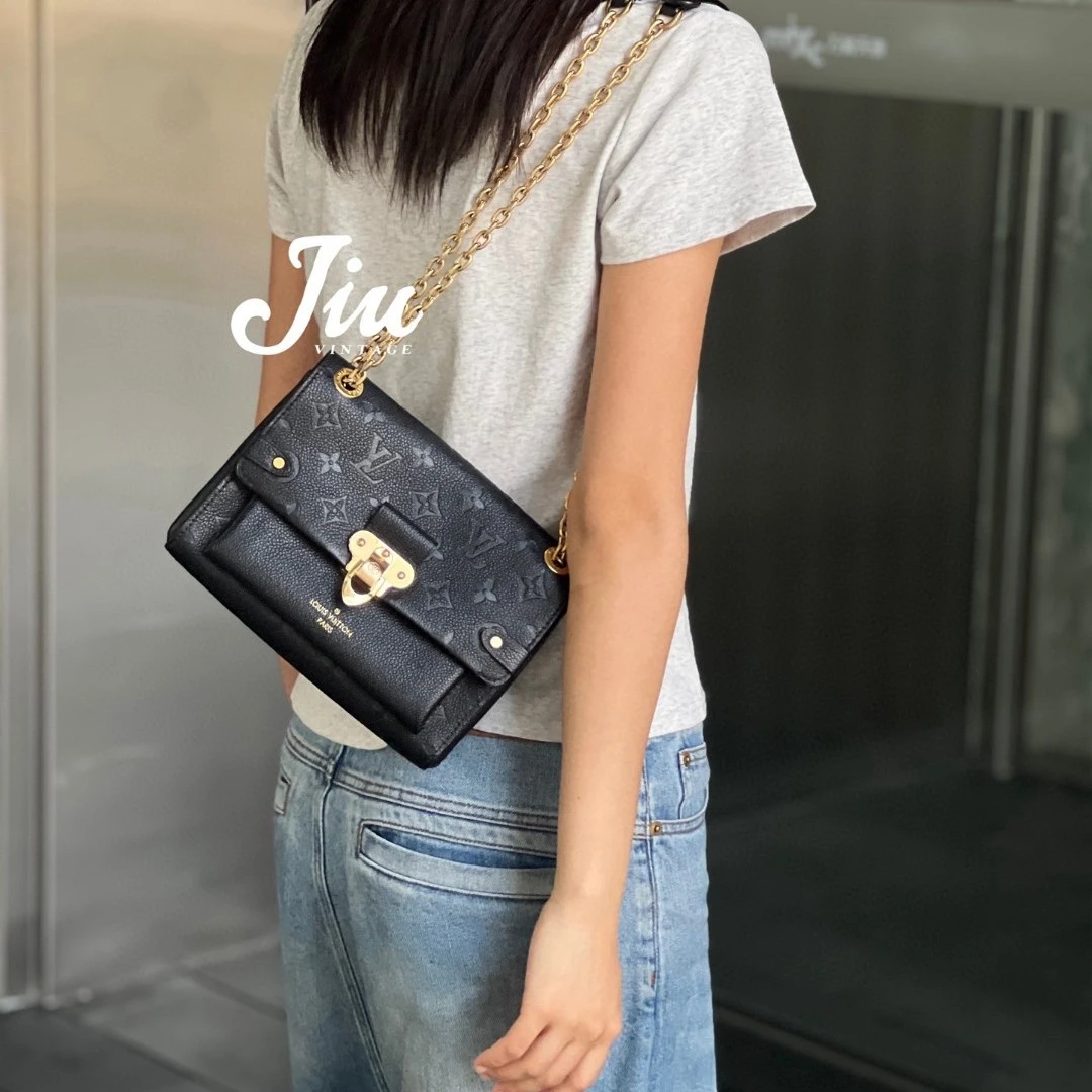 99新 LouisVuitton/路易威登 压纹vavinbb芯片单肩包 JM13-0308