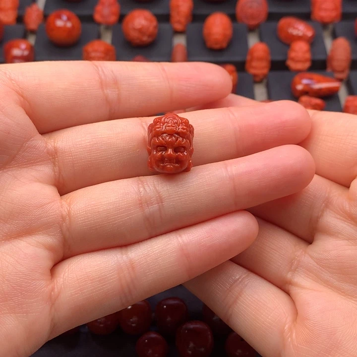 南红玛瑙未镶嵌大黑天12MM+