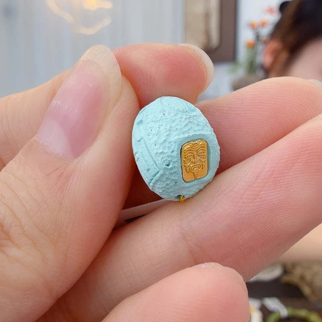 绿松石未镶嵌珠宝半成品