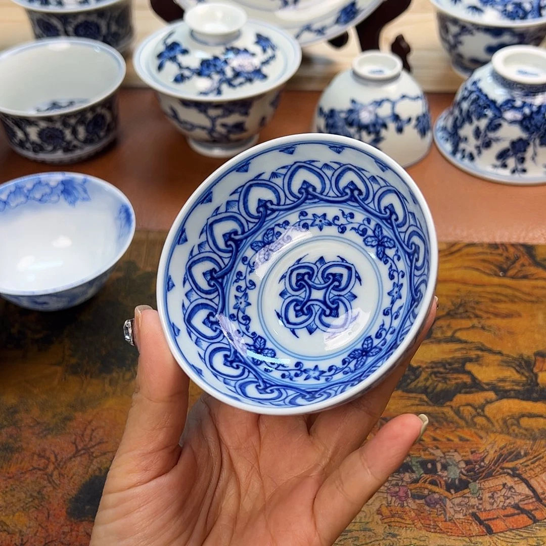 杯景德镇手绘主人杯