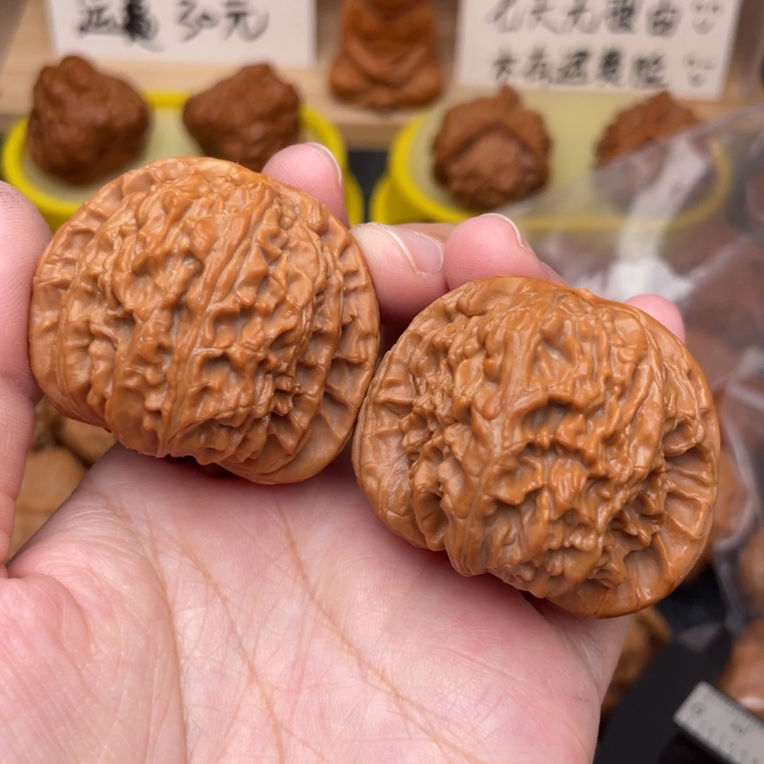 文玩核桃把件狮子42
