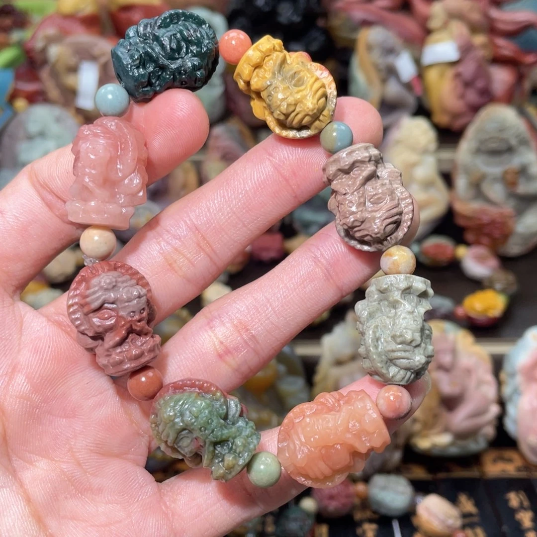 石英质玉未镶嵌手链