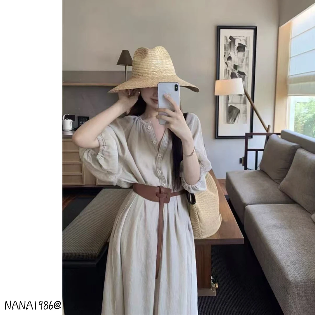 NANA家优雅显瘦气质连衣裙