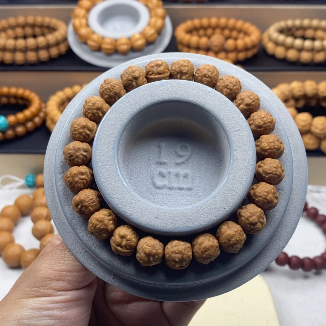 猴头核桃手串小蟾王11mm