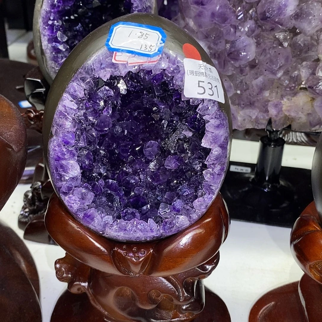 大型摆件（非配饰）紫晶未镶嵌