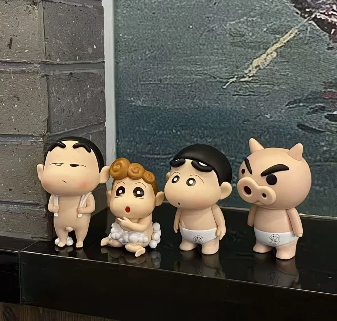 （小新专拆）小新卡通桌面摆件diy车载手办