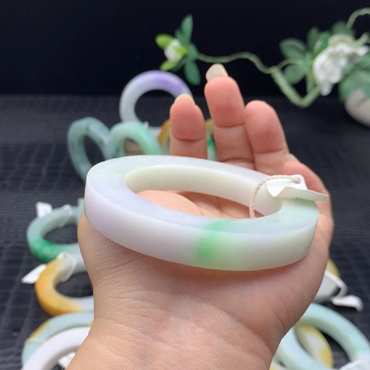 未镶嵌手镯翡翠手镯定制定制翡翠