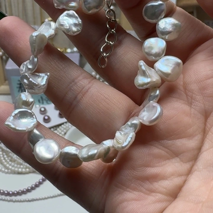 手链合金淡水珍珠