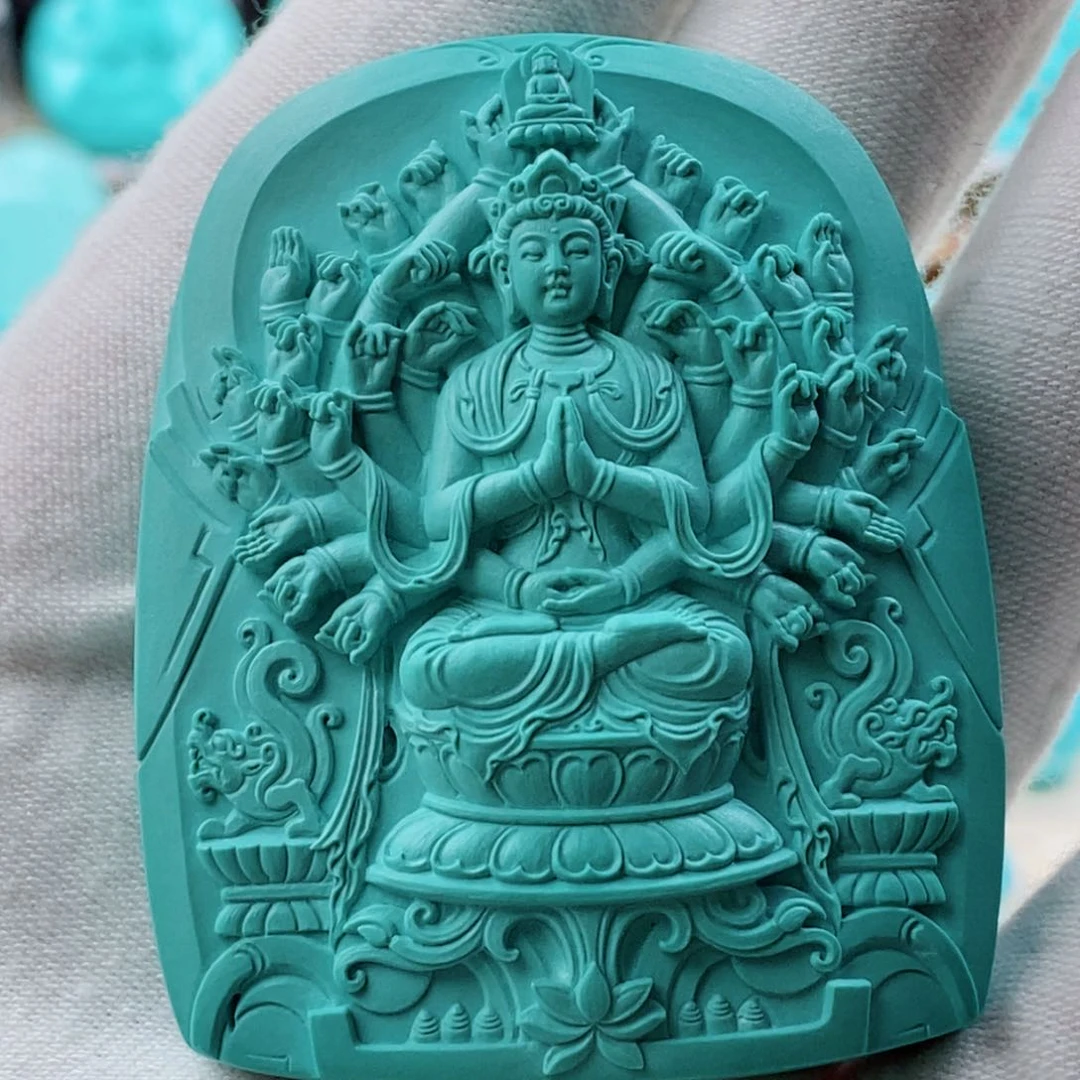 绿松石配饰未镶嵌