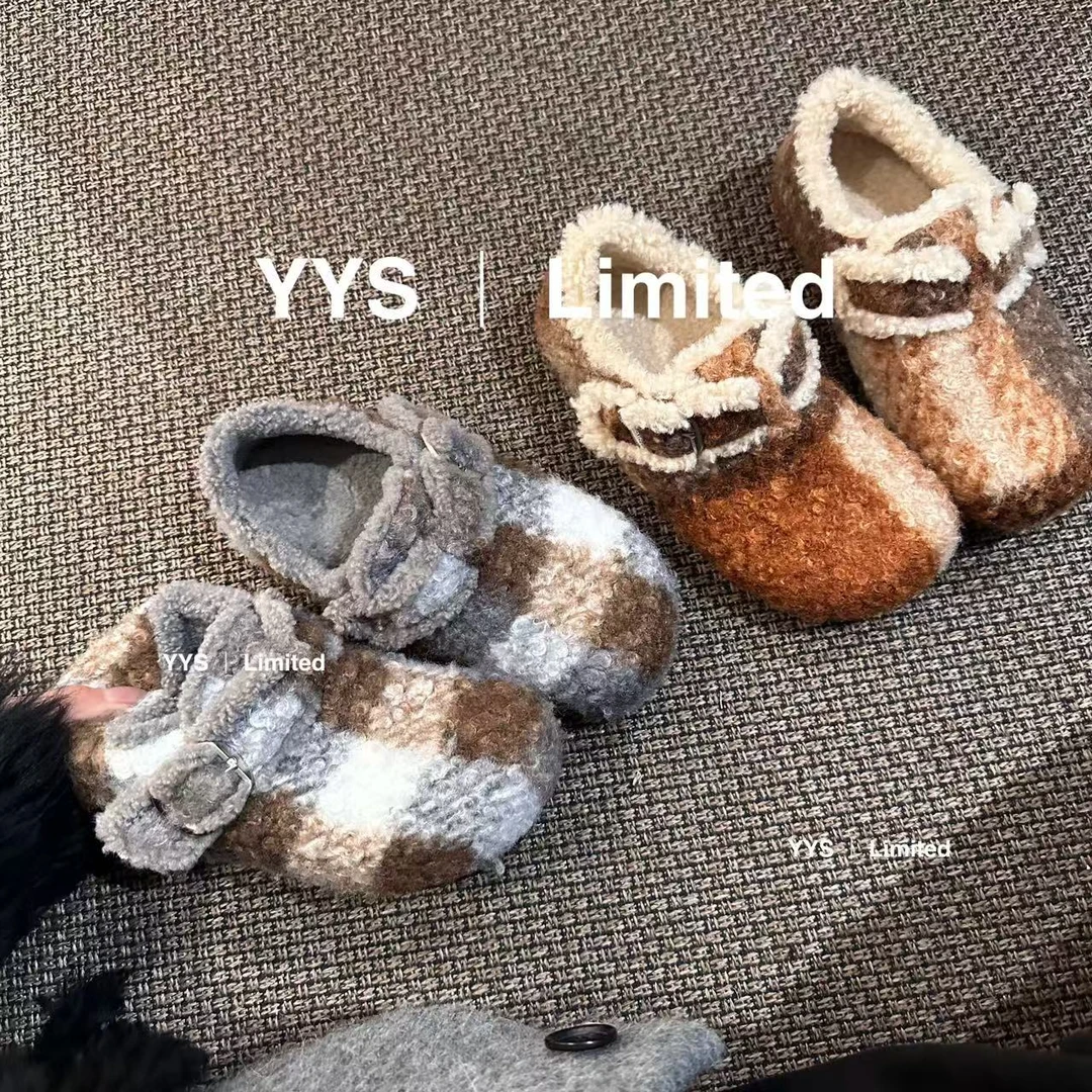 【年终清仓】海盐橘子糖｜加棉两穿勃肯鞋09-2179【N】