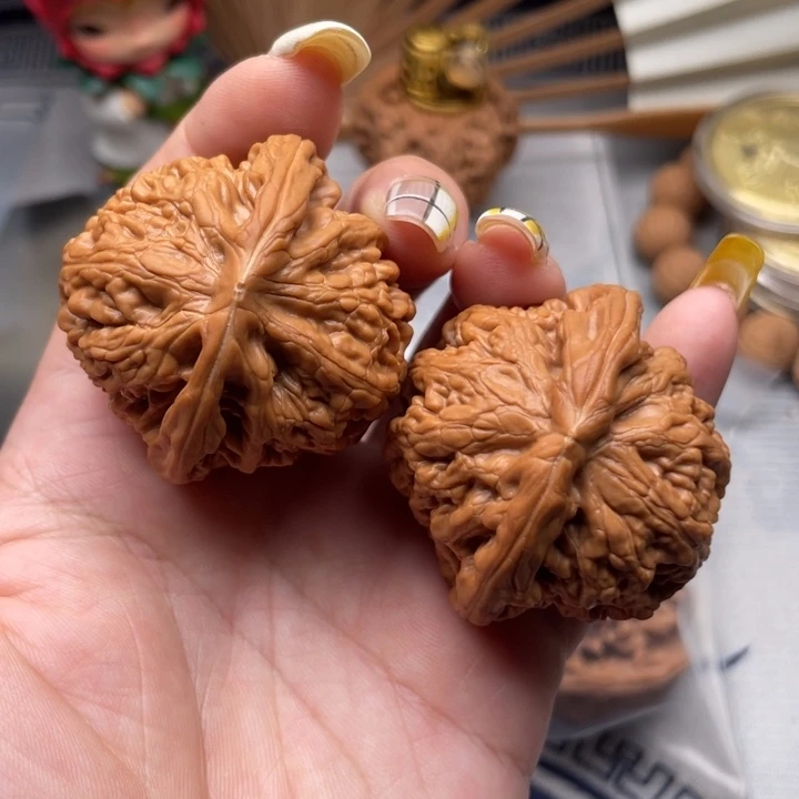 文玩核桃把件凤凰台42