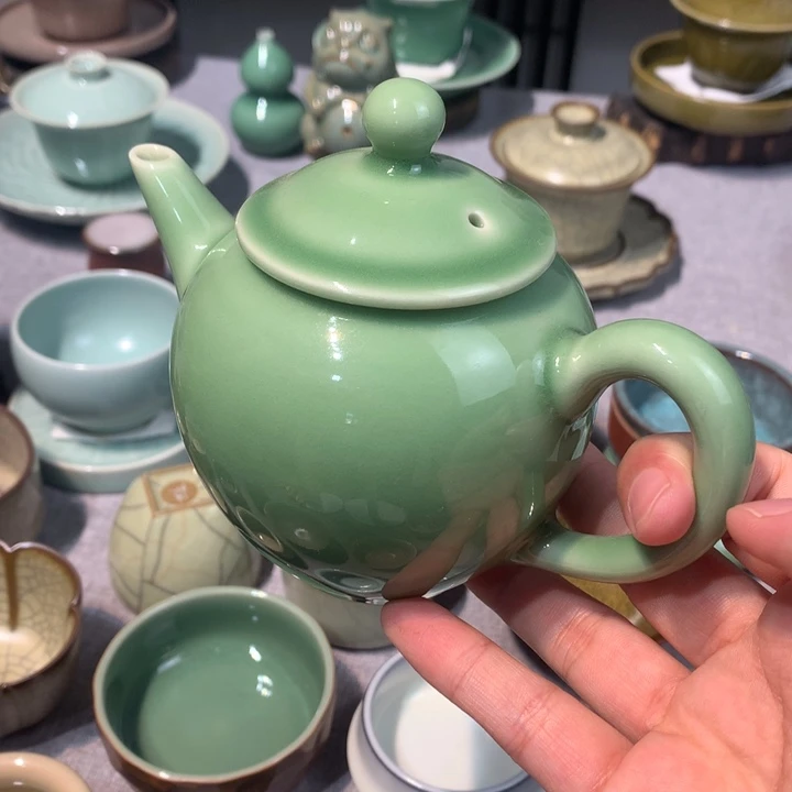 龙泉青瓷壶壶壶壶