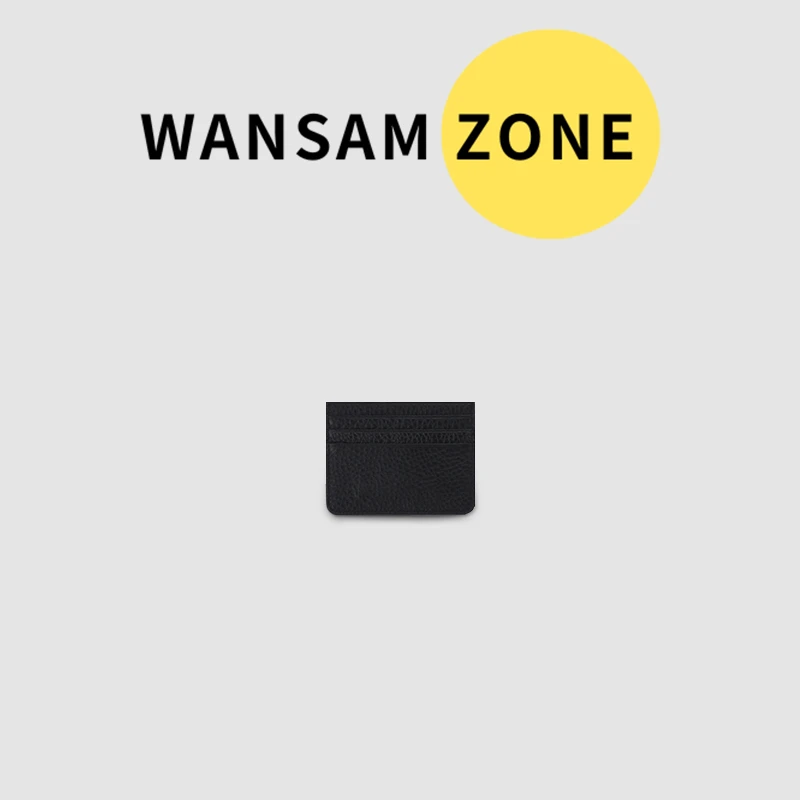 【V517】十字卷轴真皮卡包