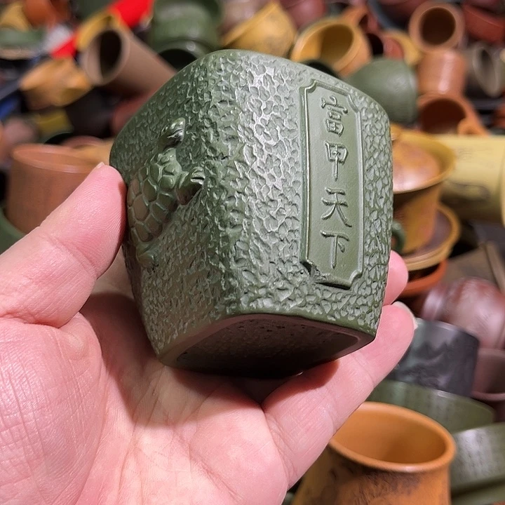 紫砂茶杯全手工紫砂主人杯