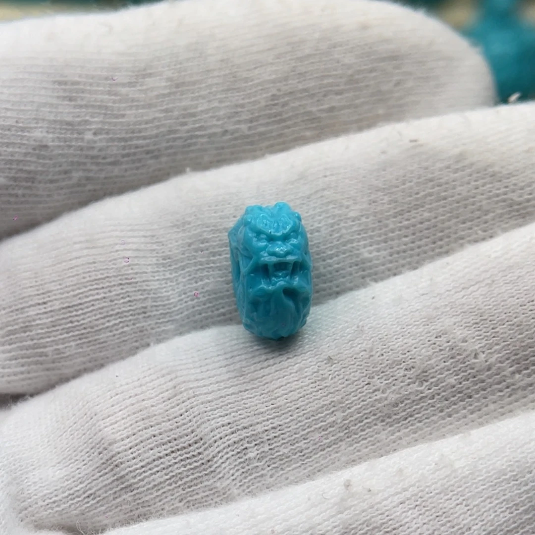 绿松石未镶嵌颈饰卡13.3-7.2