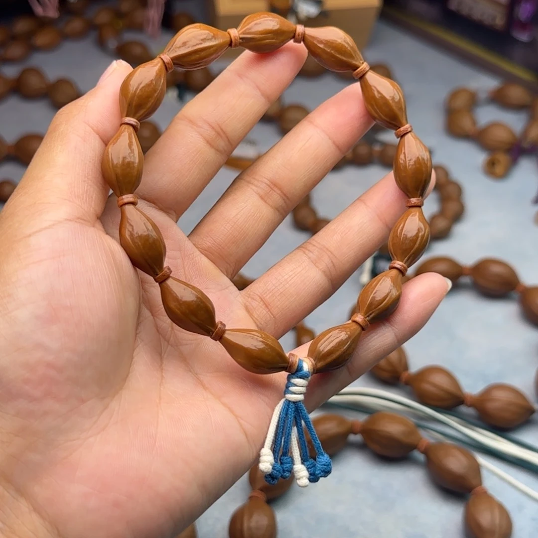 橄榄核手串/手链金瓜子精品1.0尺寸
