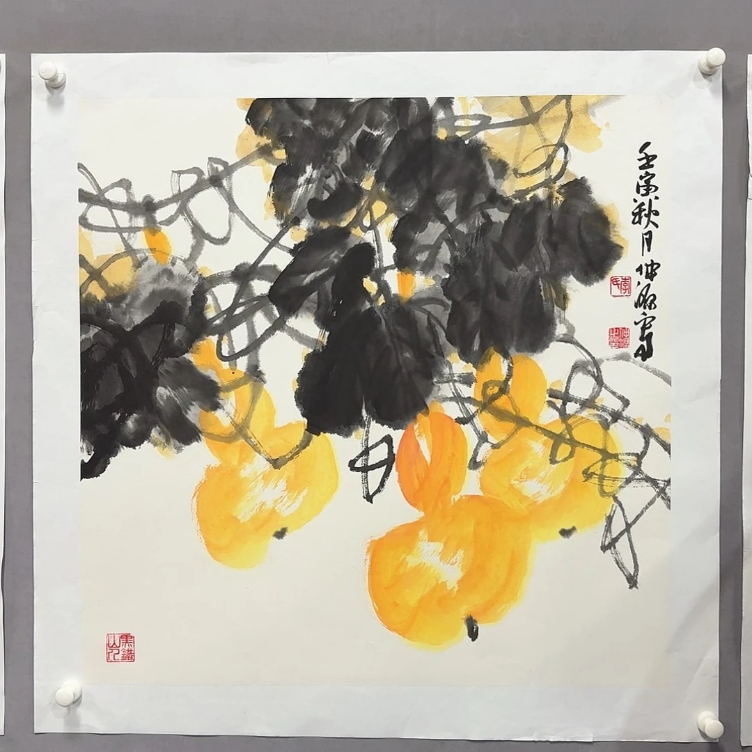 国画亲笔手绘放心去藏