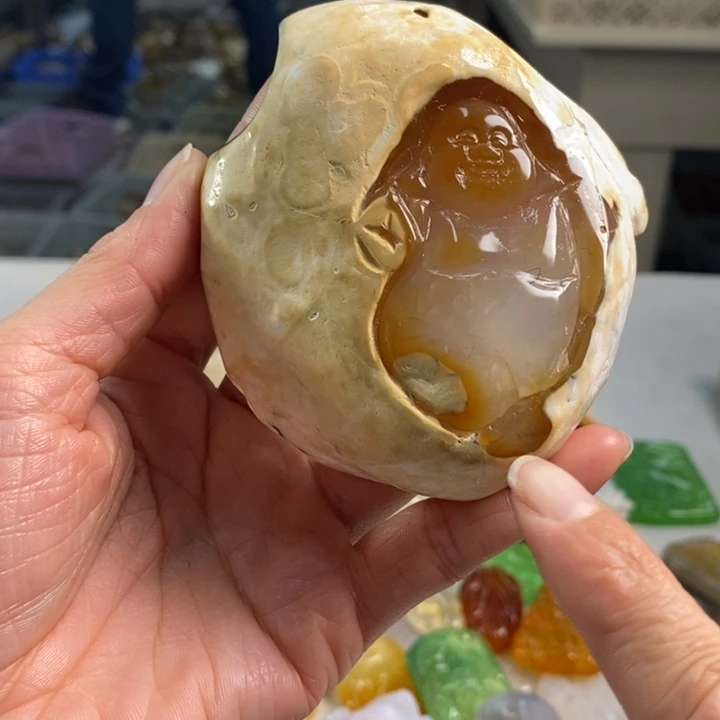 玛瑙/玉髓吊坠(不含链)未镶嵌