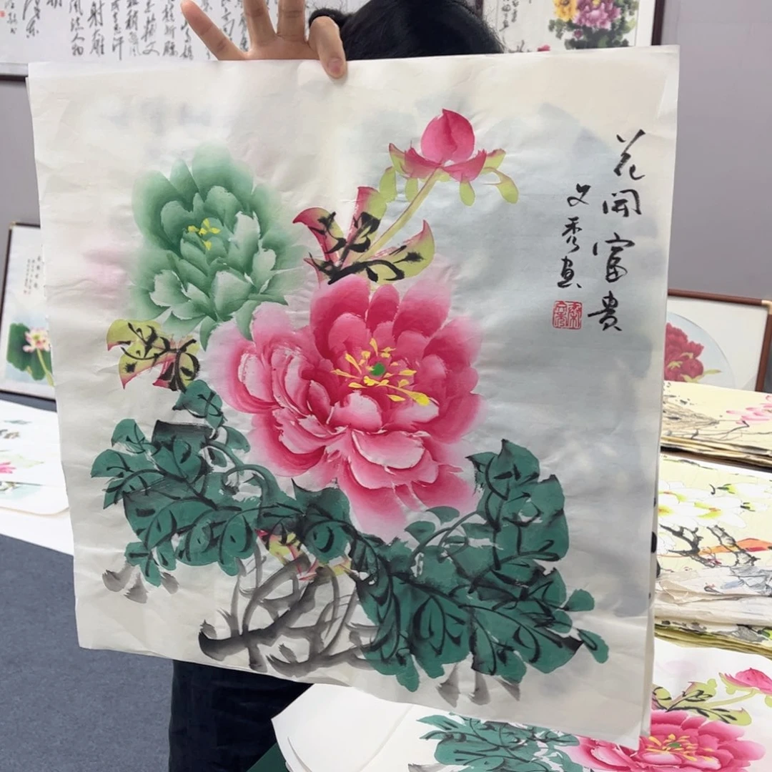 国画宣纸国画纯手绘作品