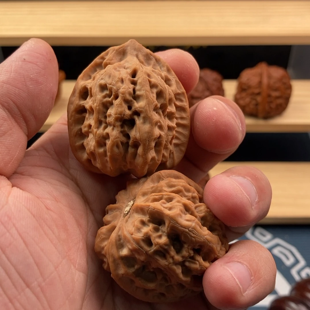 文玩核桃把件再**蓝38盘山佛肚