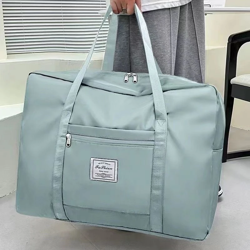 大容量短途旅行包手提出差学生拉杆行李包可爱待产包斜挎包收纳袋