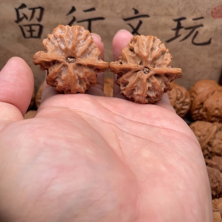 文玩核桃把件40苹果