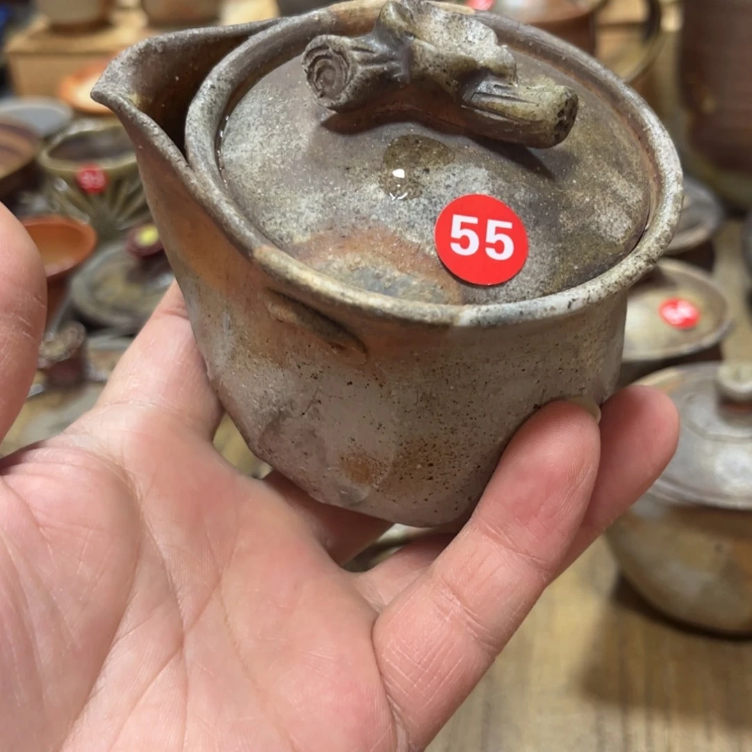 藕*备前茶杯茶宠茶盘