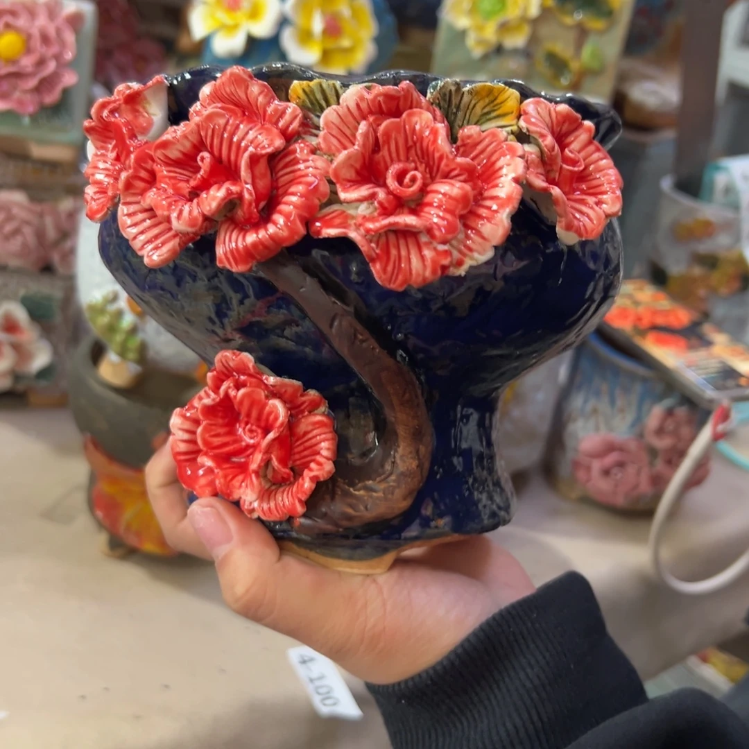 满20米秒退拉黑花盆