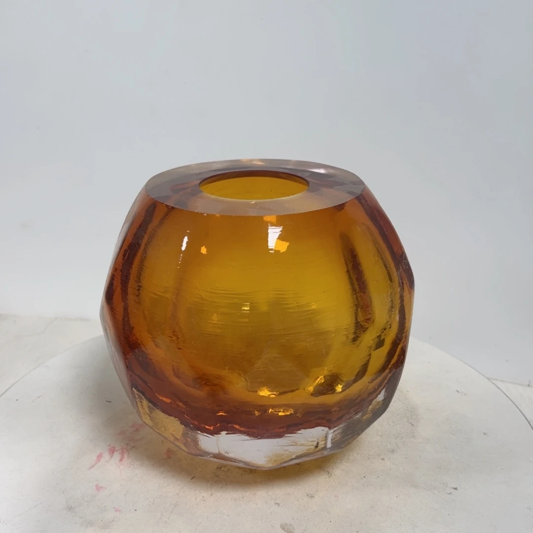14 高轻奢琉璃花器福利正常手工痕迹
