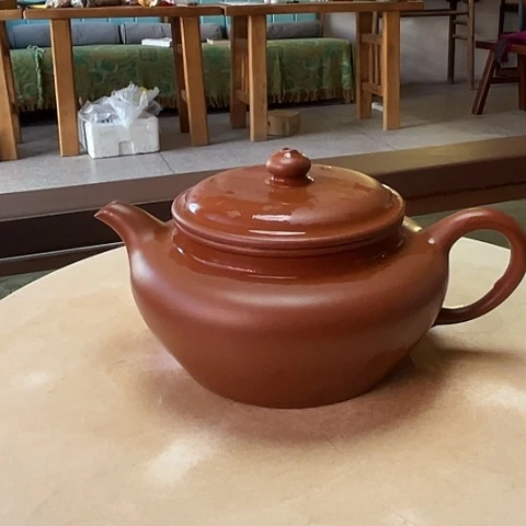 紫砂茶壶壶**予宜兴紫砂圆福紫砂