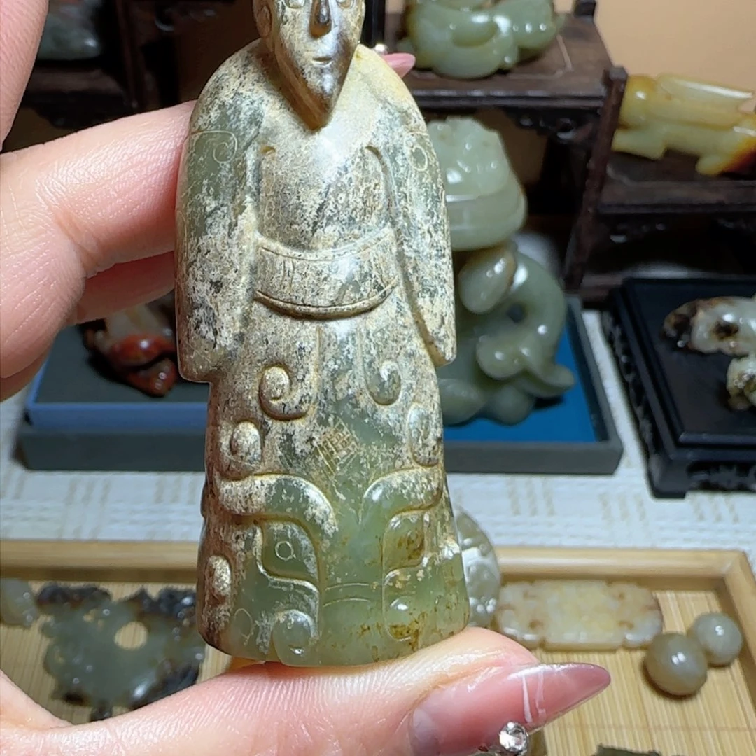 和田玉把件未镶嵌C*