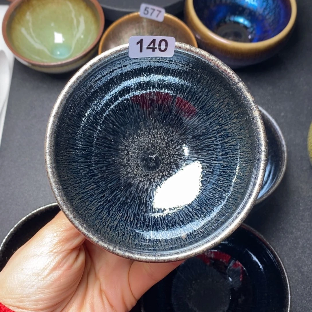 茶盏建***者建窑建盏主人杯140