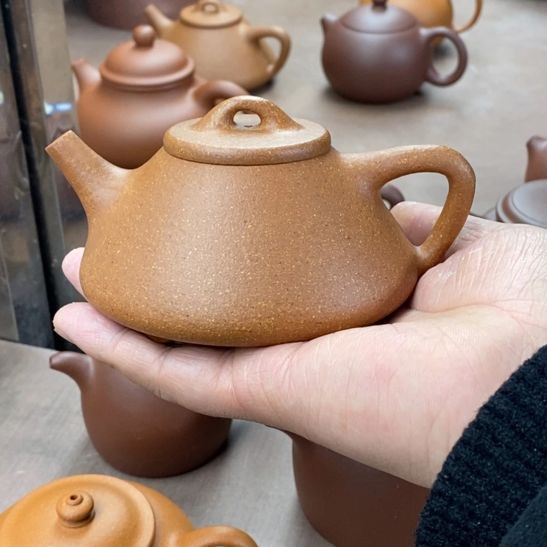 紫砂茶壶紫砂壶石瓢